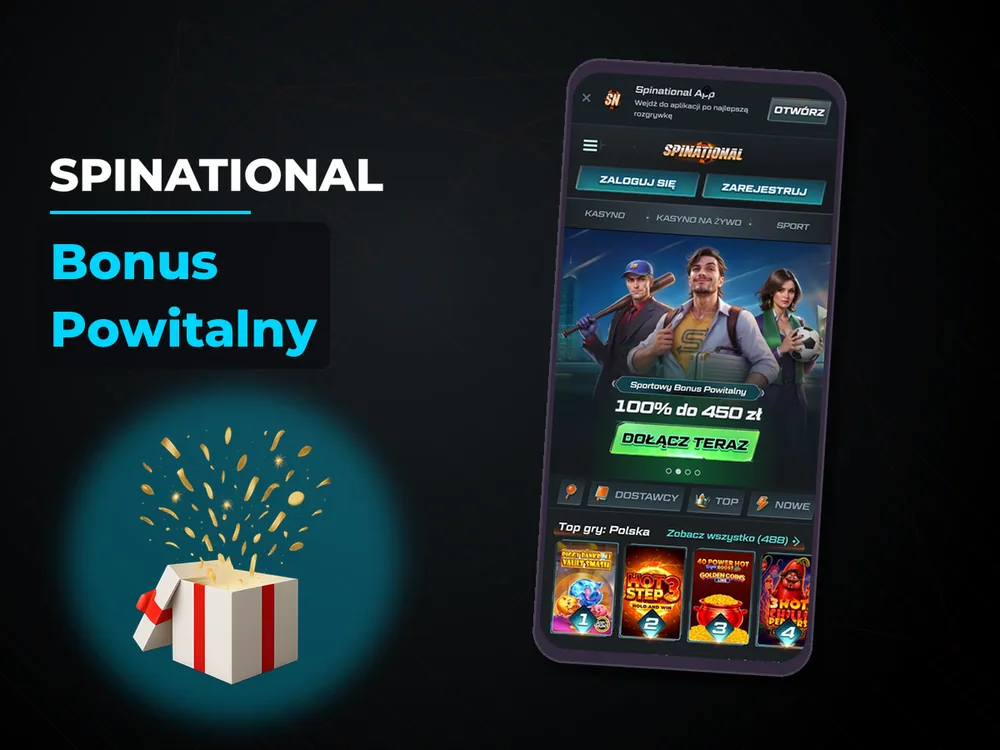 Spinational - Bonus Powitalny
