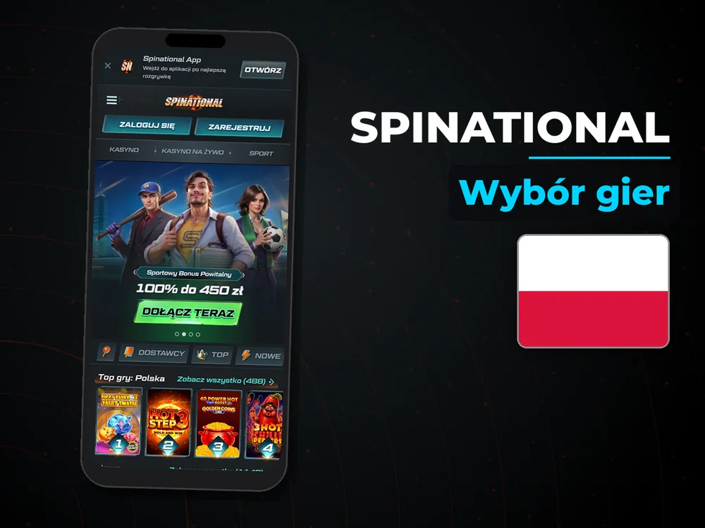 Spinational - Wybór gier